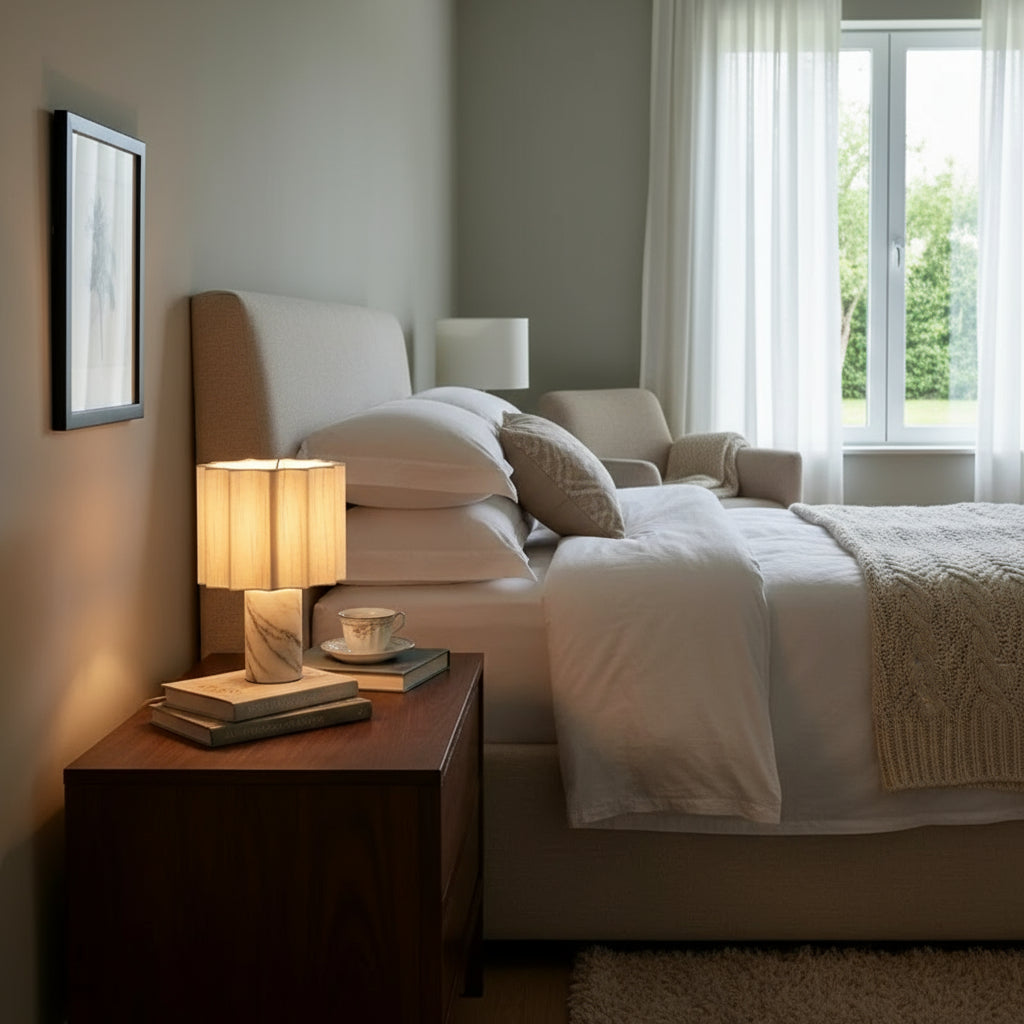 Mirna Marmor Tischlampe