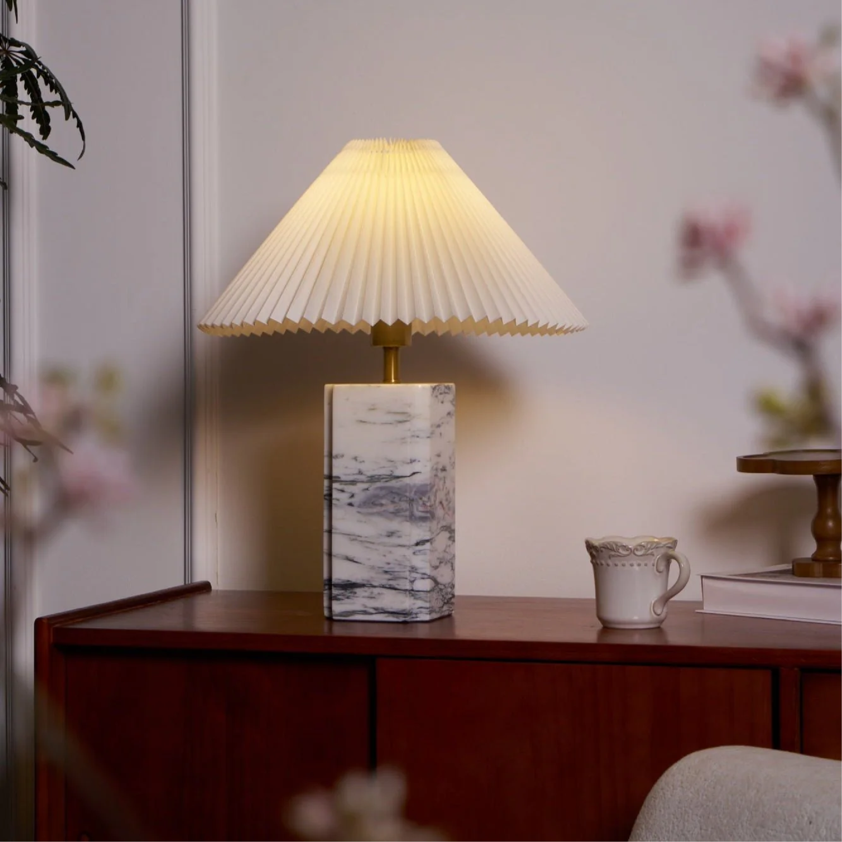 Rica's Marmor-Tischlampe