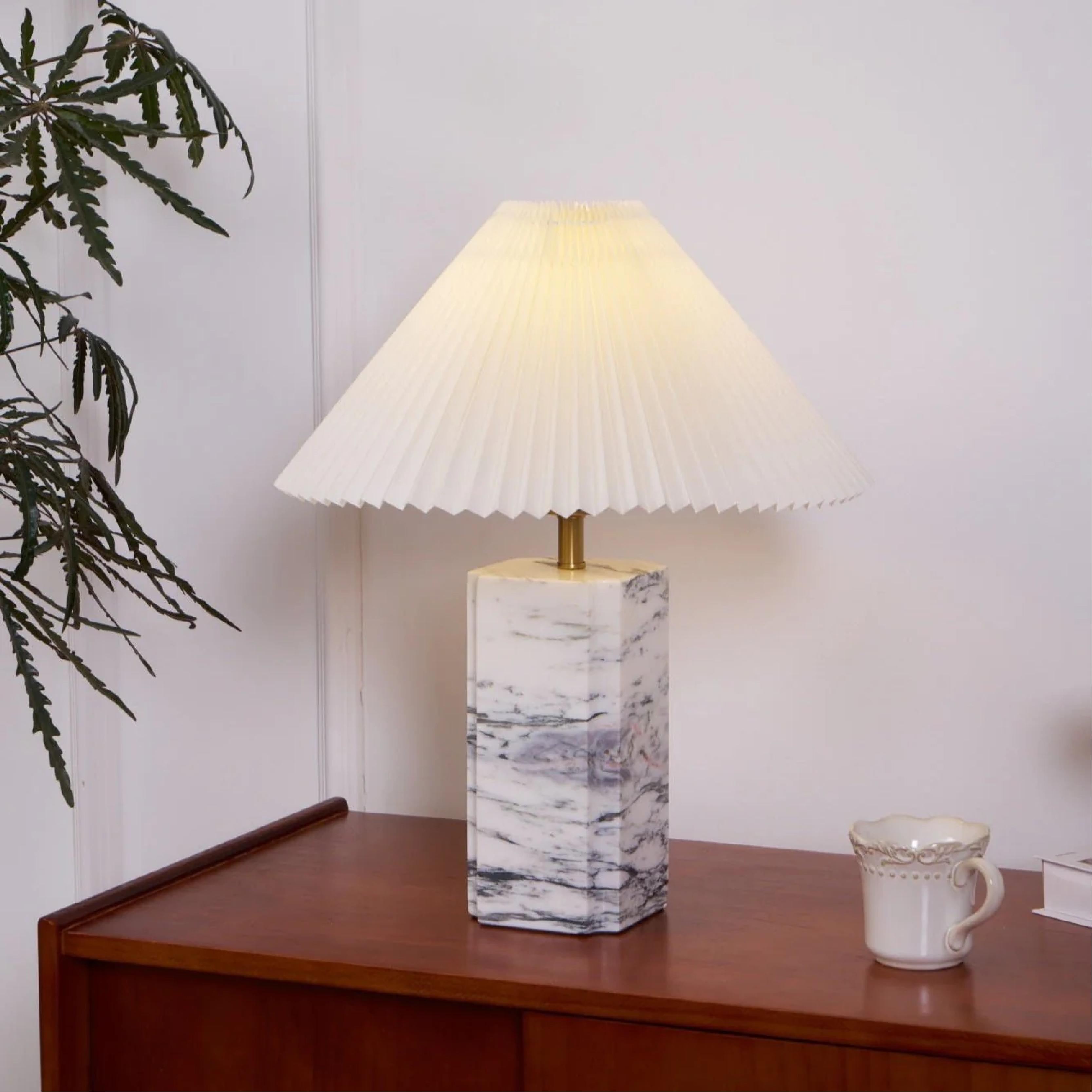 Rica's Marmor-Tischlampe