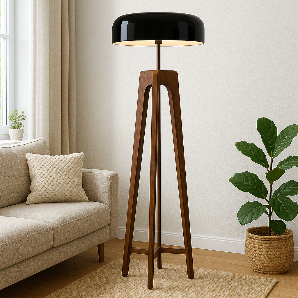 Stehlampe im nordischen Stil