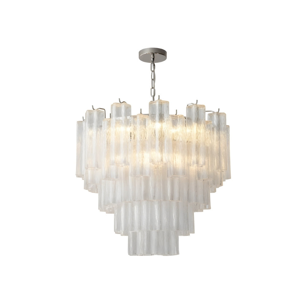 Französischer Glas-Kronleuchter