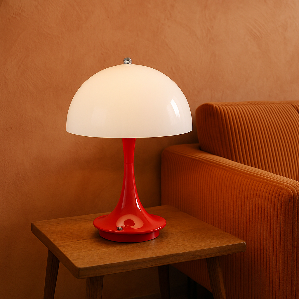 Pilz-Tischlampe