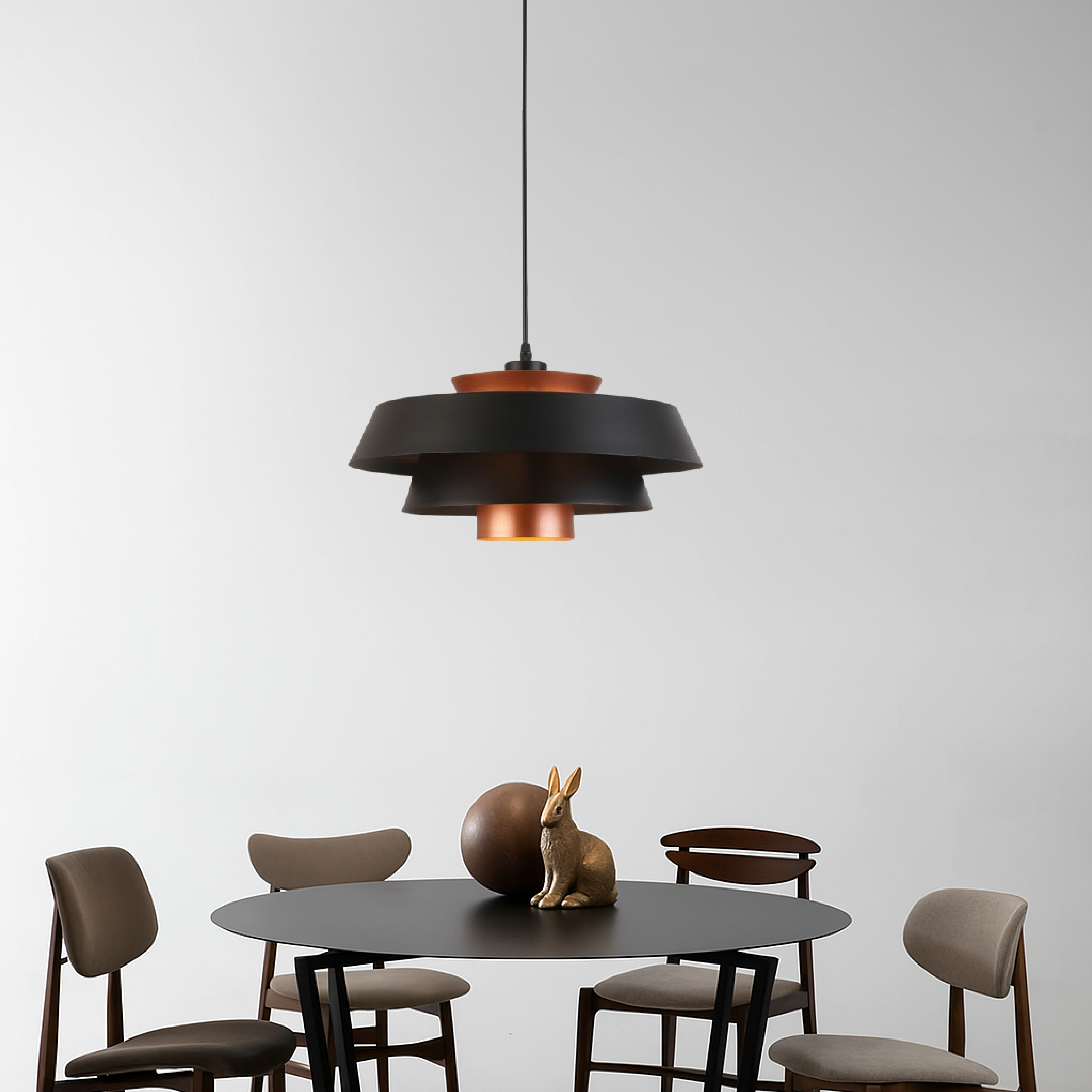 Retro Pot Pendelleuchte