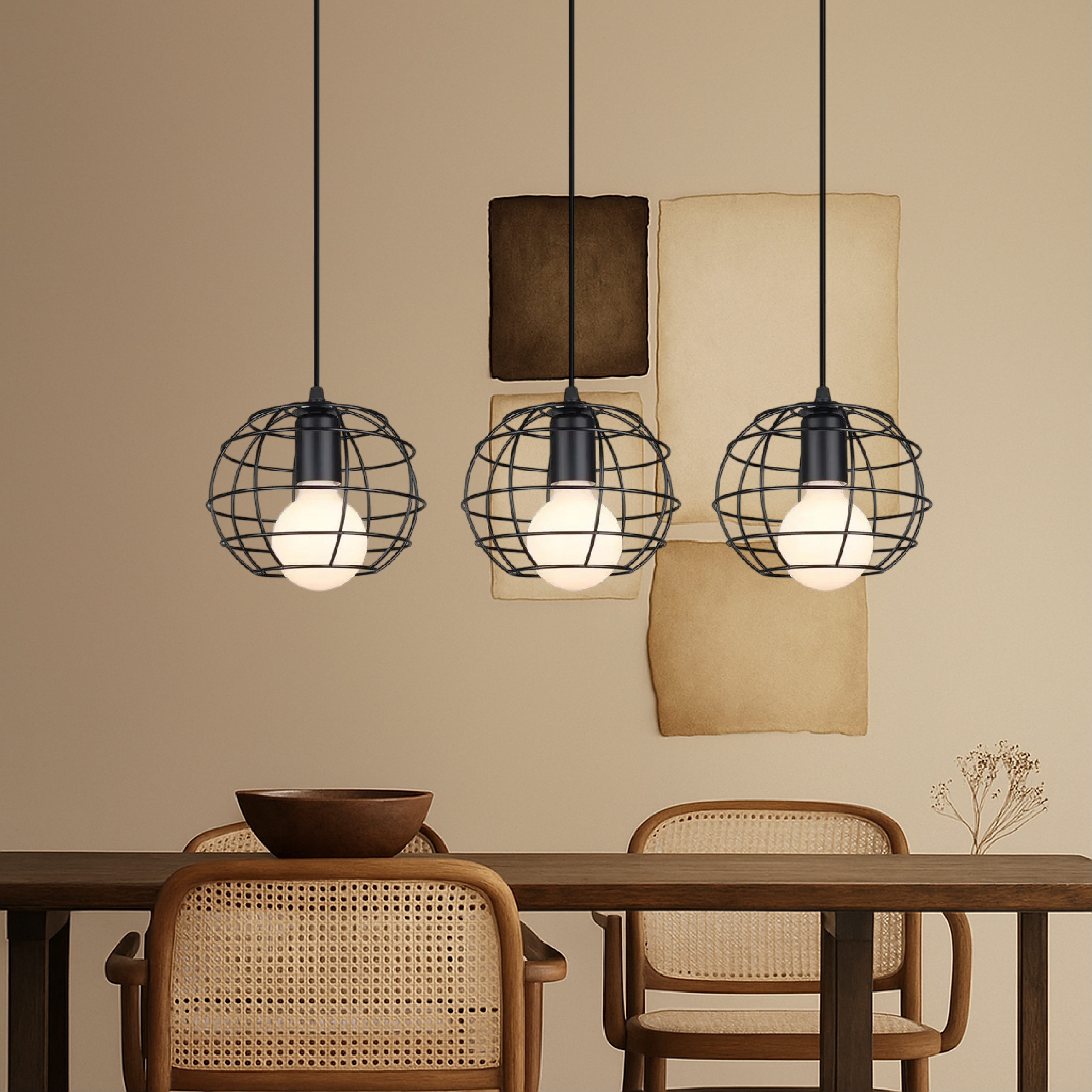 Esstisch Nuo's 3 Heads Pendelleuchte