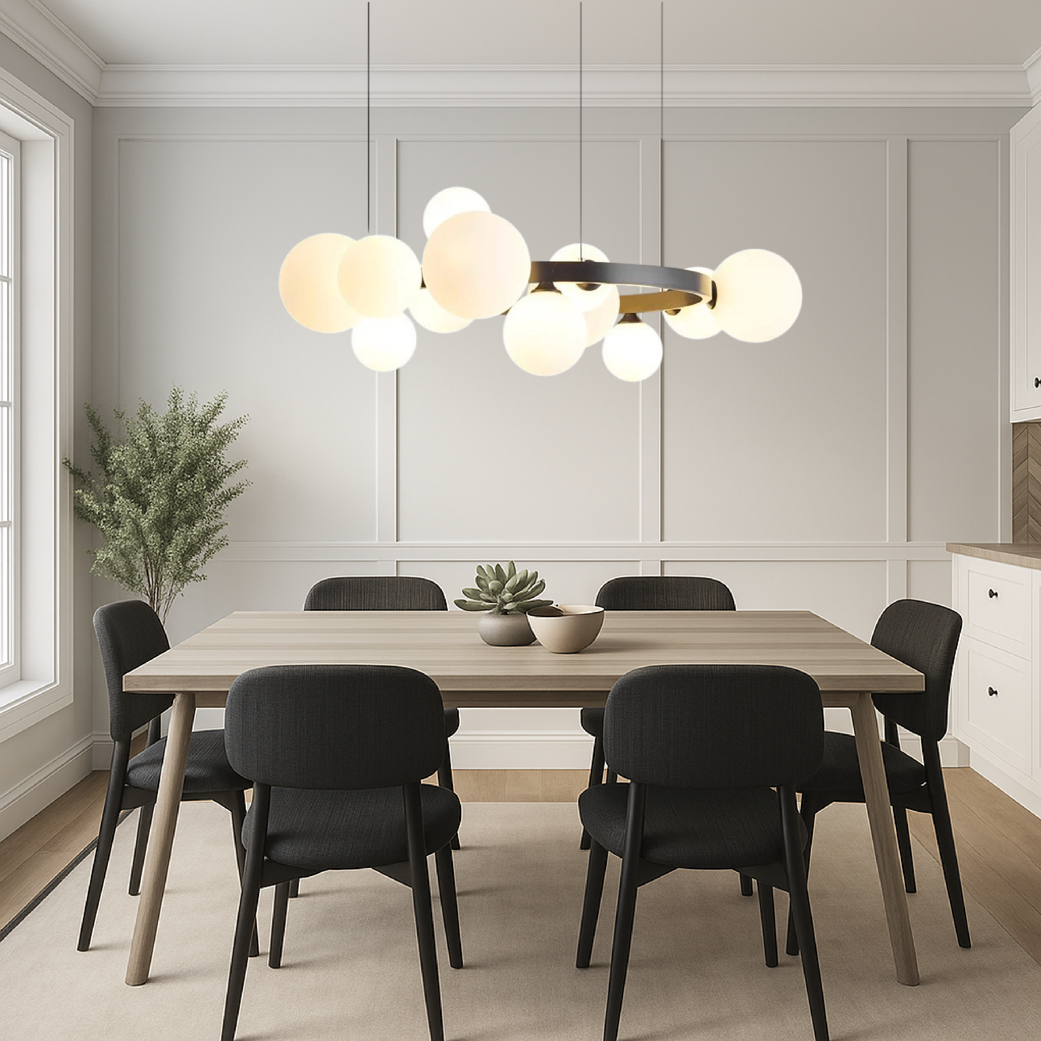 Nordischer Wohnzimmer-Kronleuchter