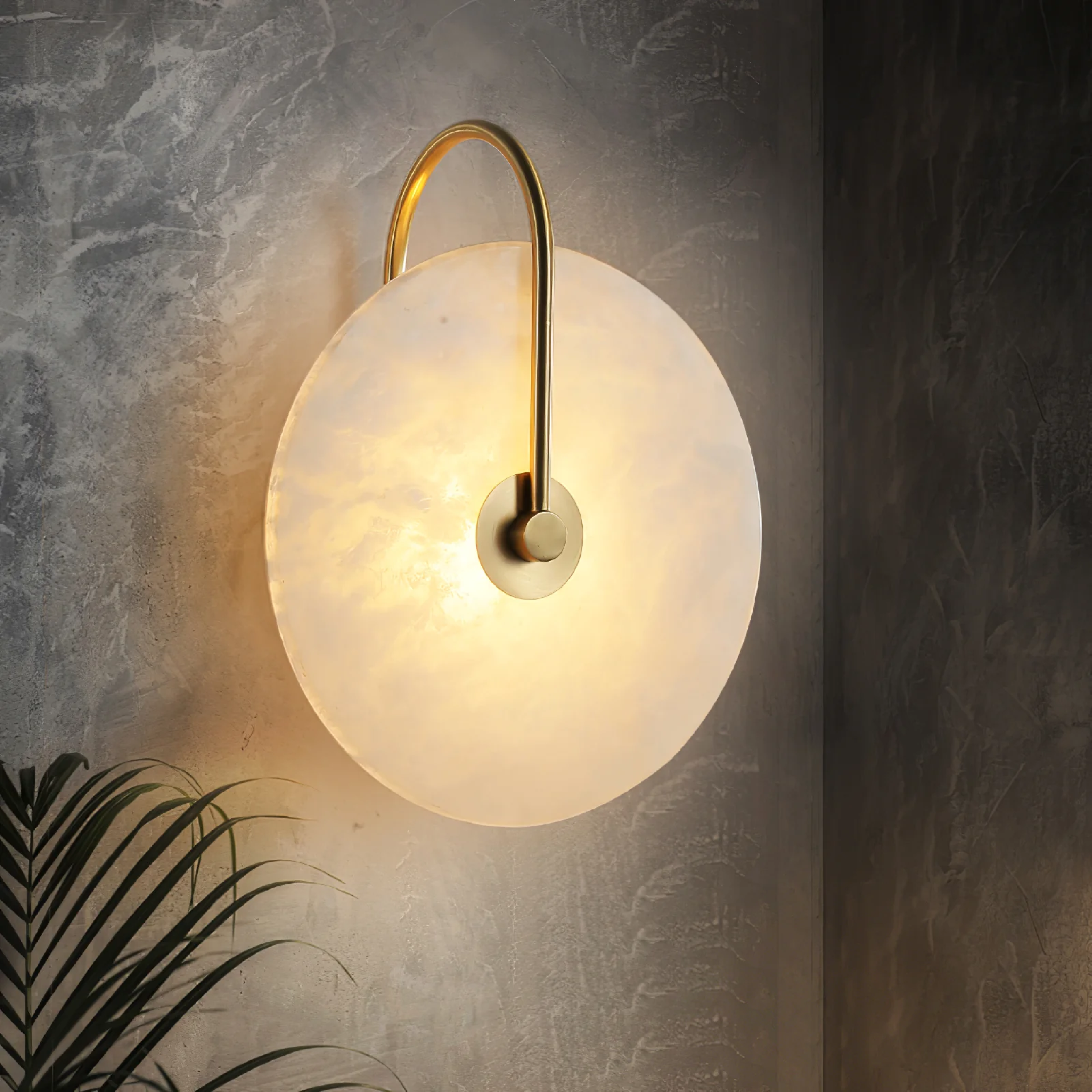 Alab Marmor LED-Wandleuchte