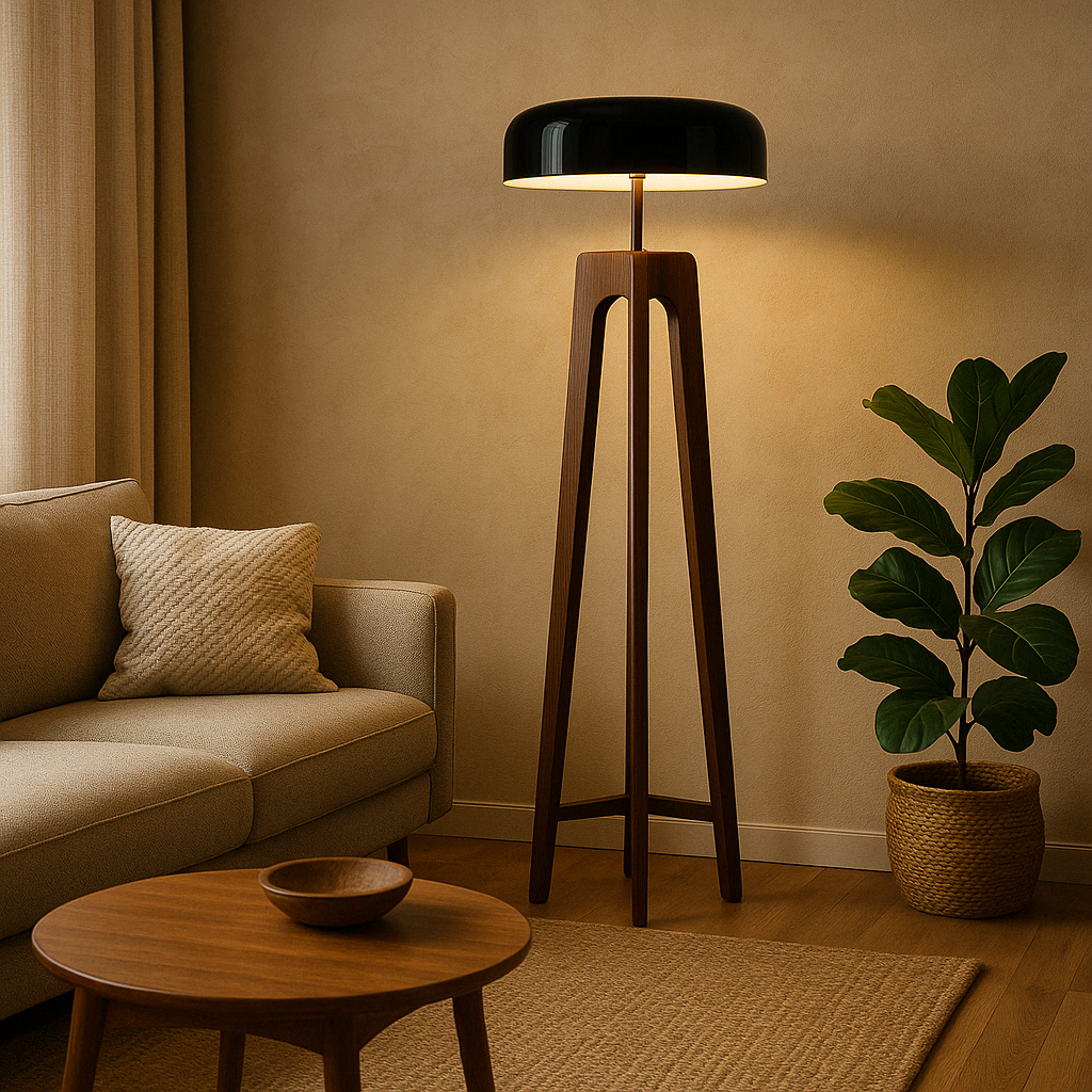 Stehlampe im nordischen Stil