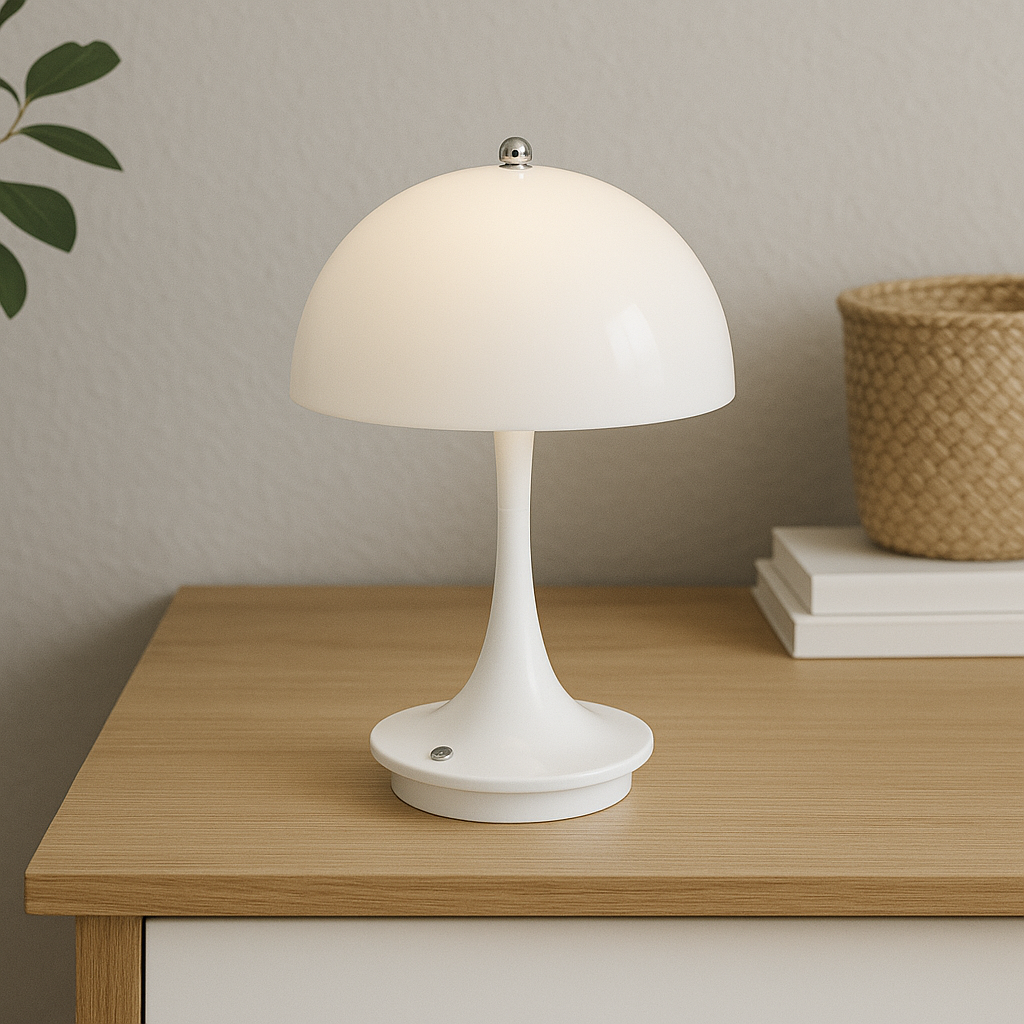 Pilz-Tischlampe