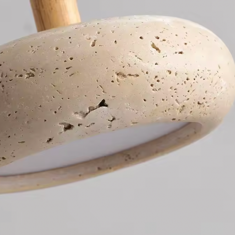 Travertin Pendelleuchte