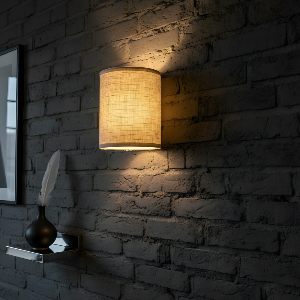 1+1 Free Fabric Wall Scones