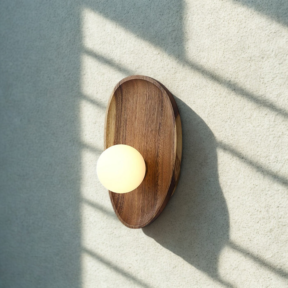Mirdor Wandleuchte aus Holz