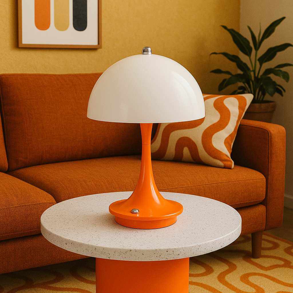 Pilz-Tischlampe