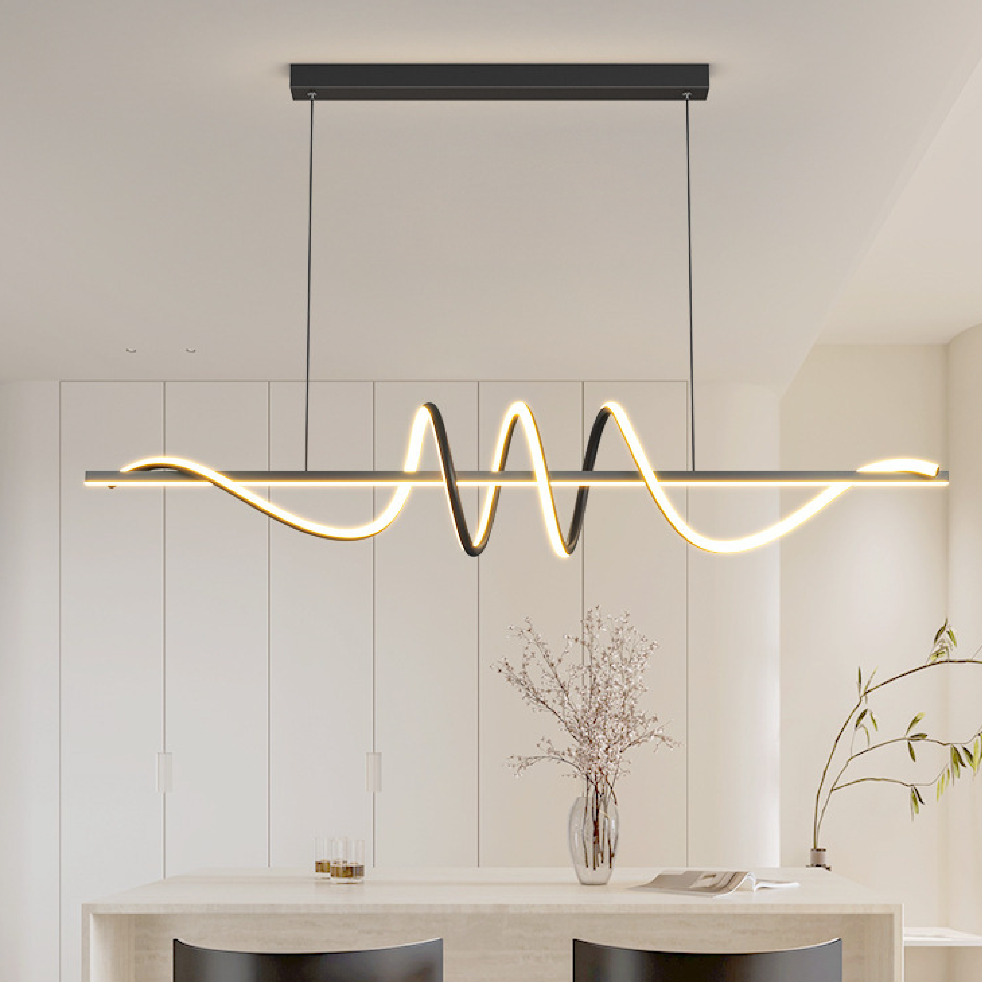 LED String Pendelleuchte
