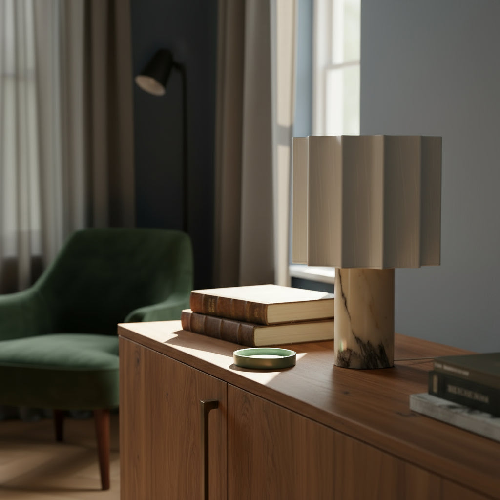 Mirna Marmor Tischlampe