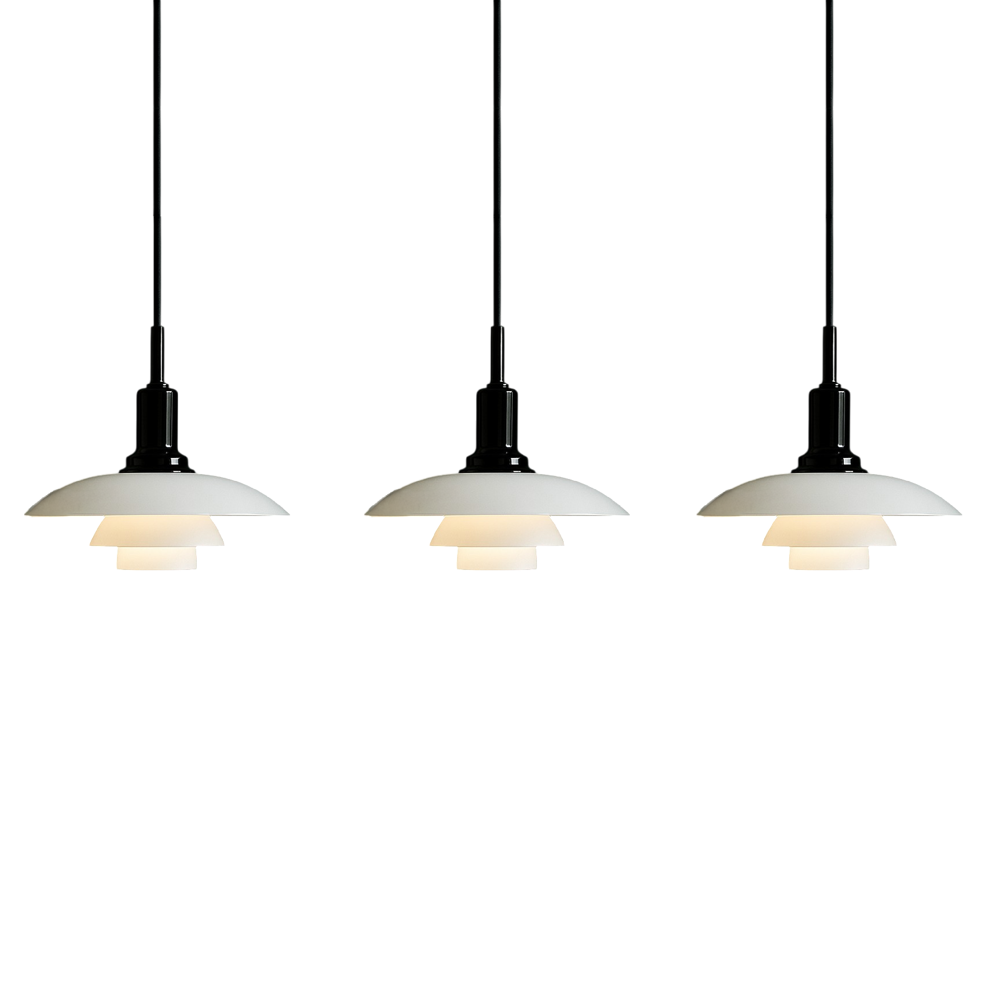 2/3 Kopf Dänische Designer Pendelleuchte