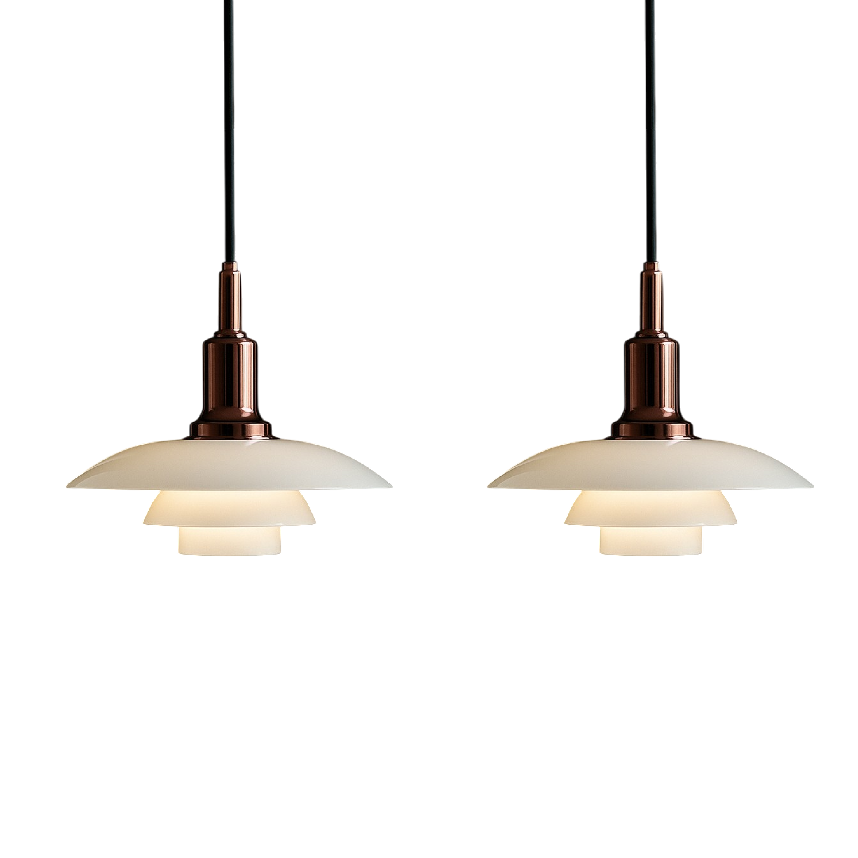 2/3 Kopf Dänische Designer Pendelleuchte