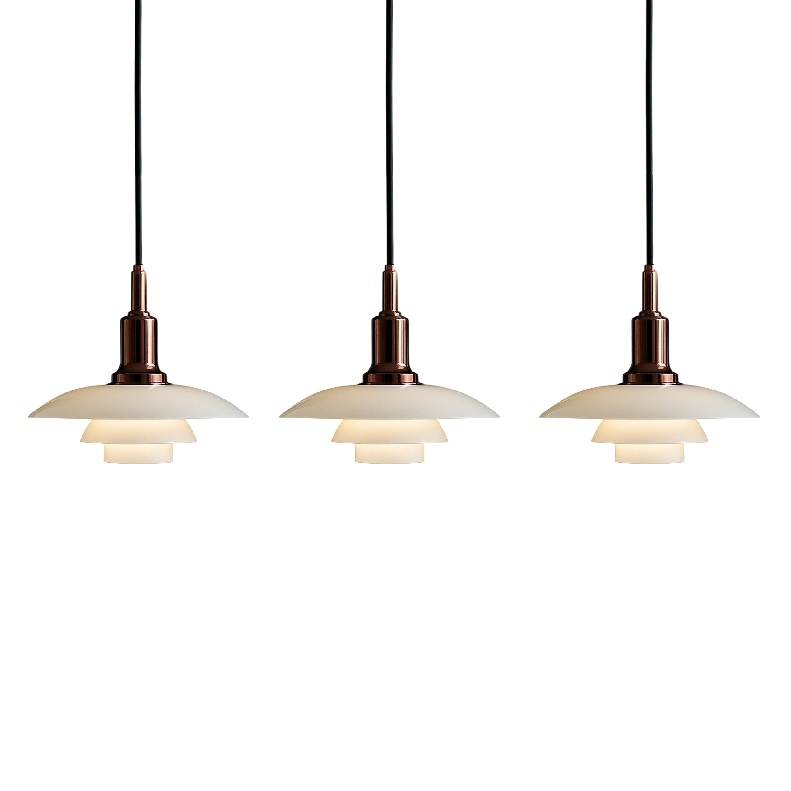 2/3 Kopf Dänische Designer Pendelleuchte