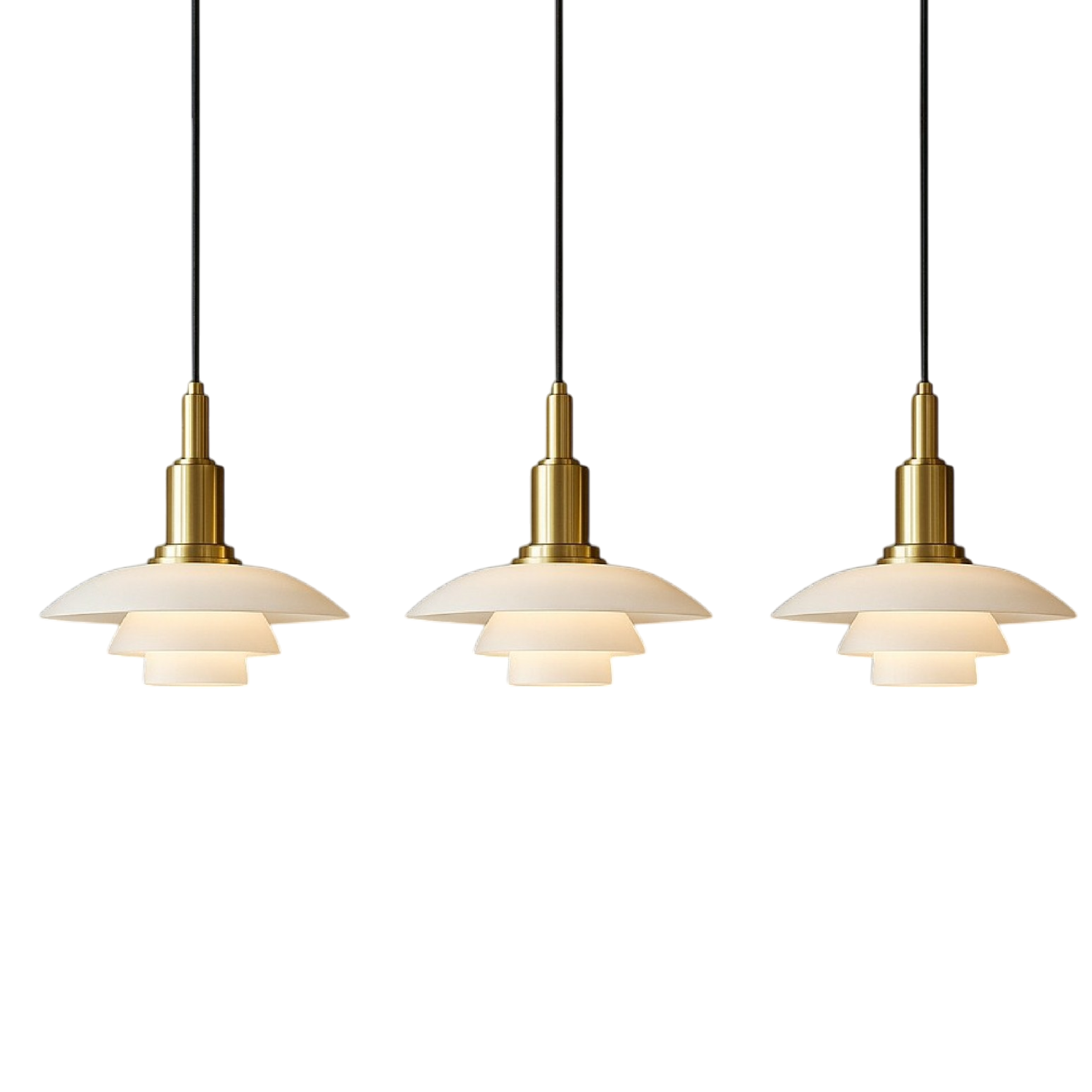 2/3 Kopf Dänische Designer Pendelleuchte