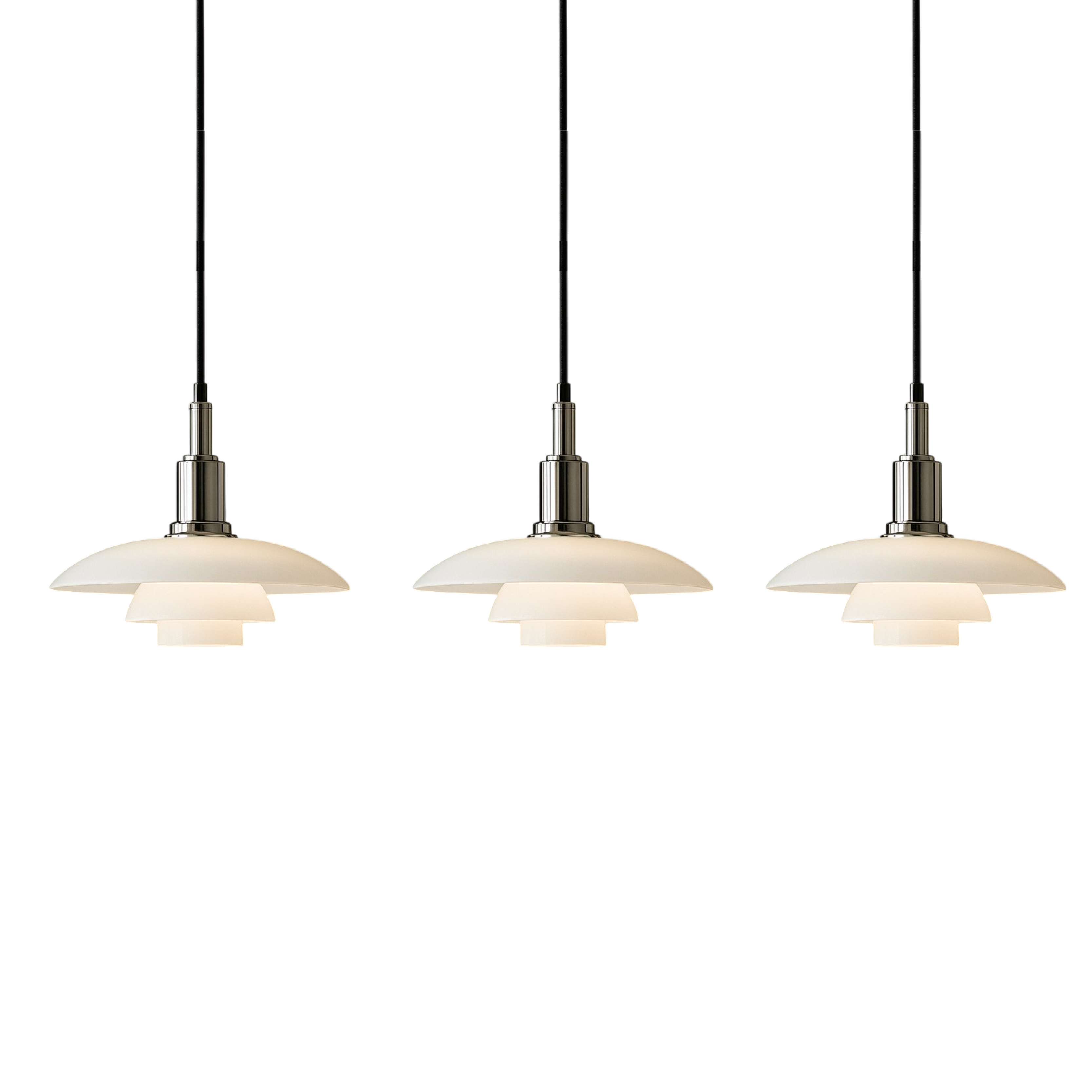 2/3 Kopf Dänische Designer Pendelleuchte