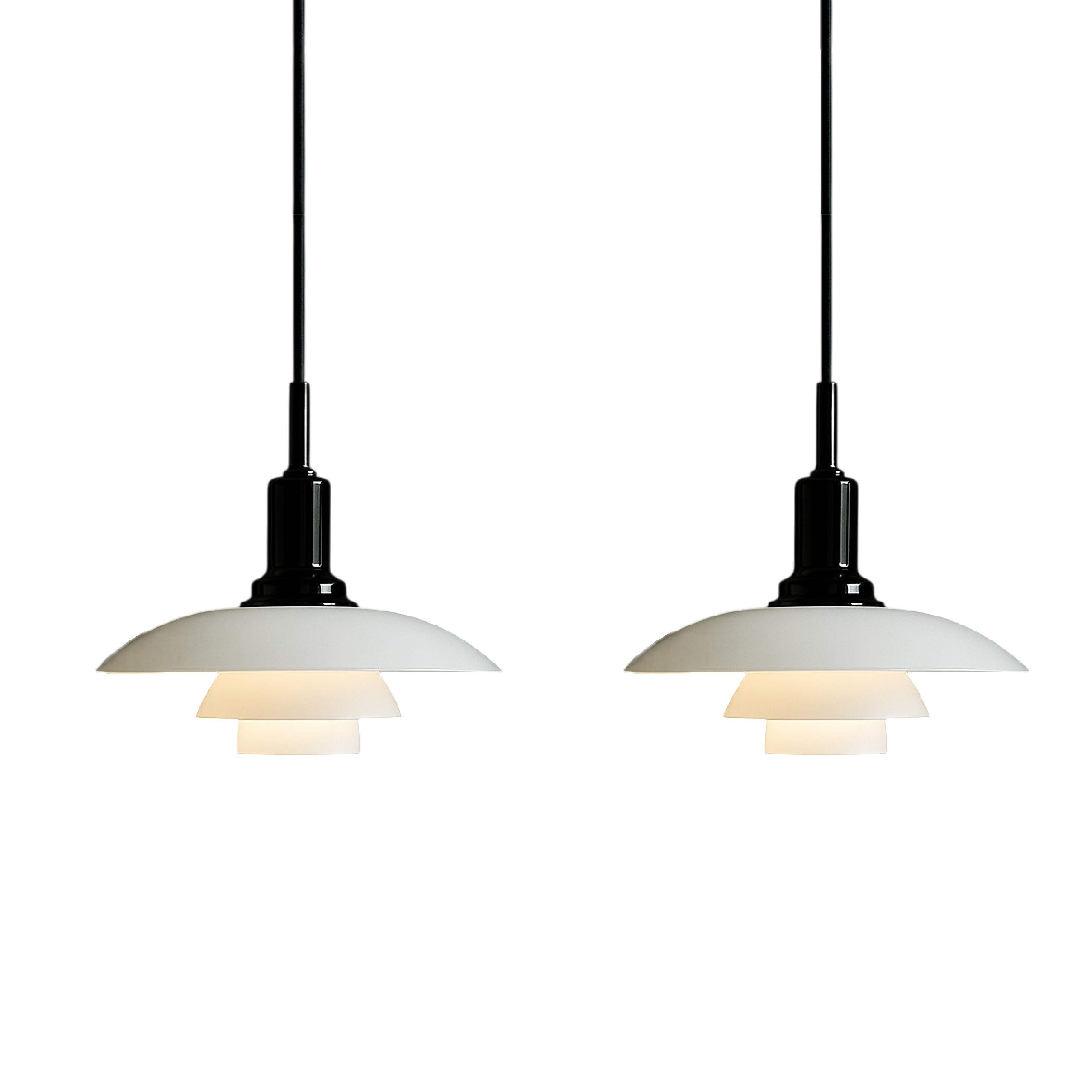 2/3 Kopf Dänische Designer Pendelleuchte