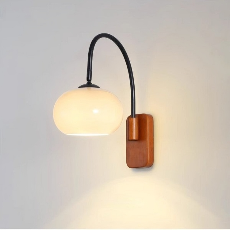 Bauhaus Drehbare Wandleuchte Khaki