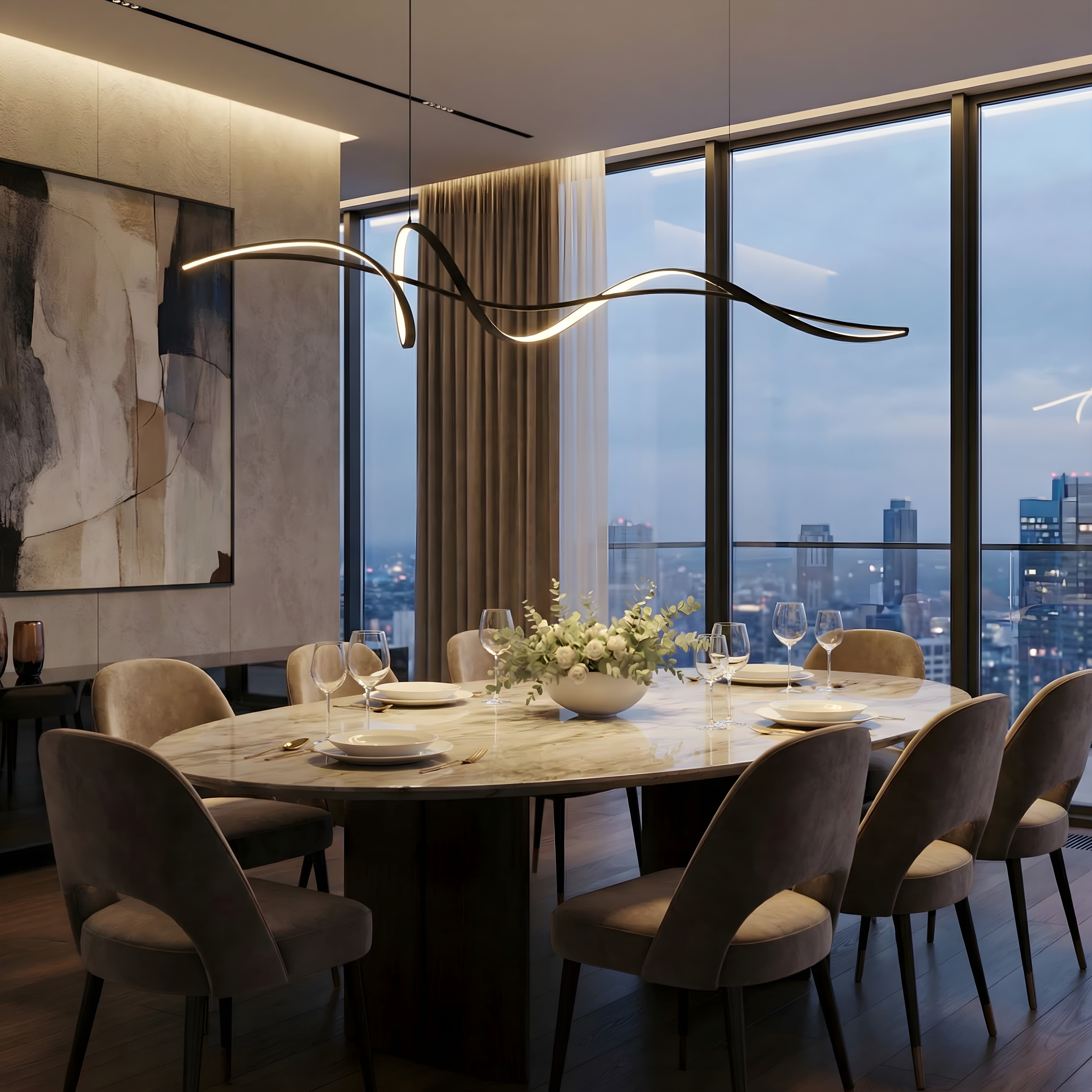 Kyra Minimalistischer Kronleuchter