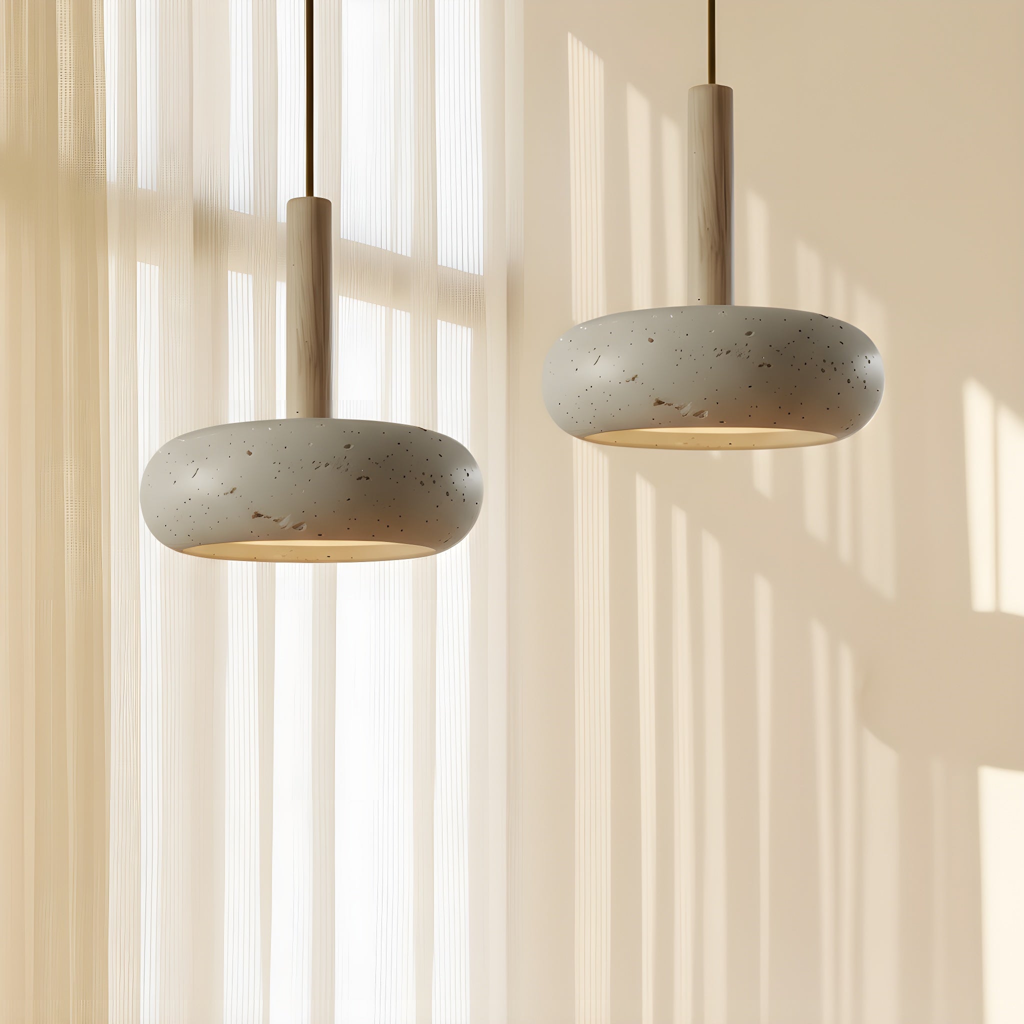 Travertin Pendelleuchte