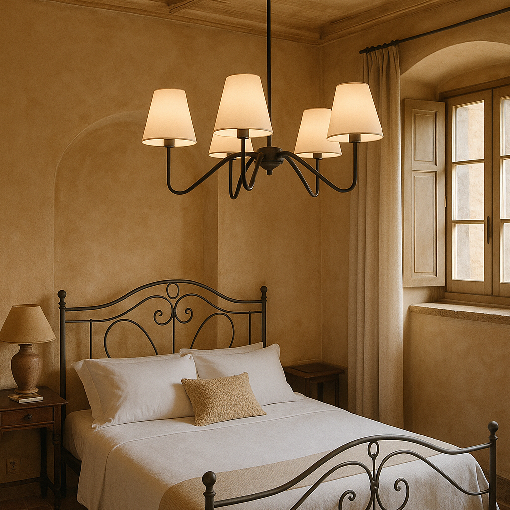 Seiden-Schlafzimmer-Kronleuchter