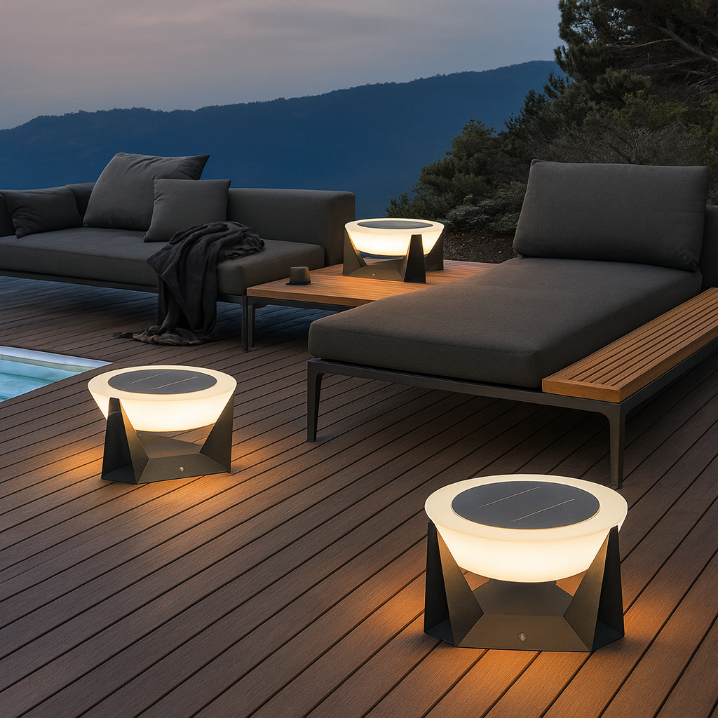 Solar-Terrassenleuchte