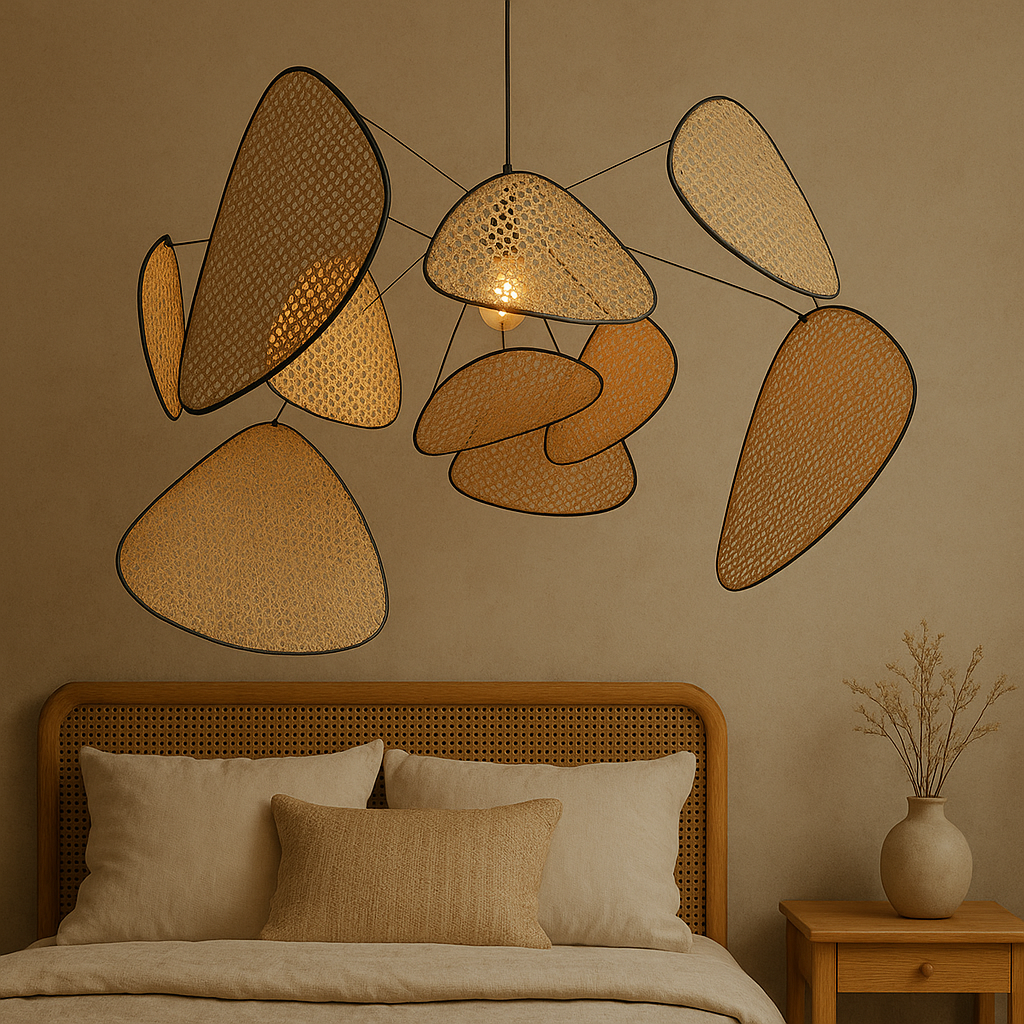 Bria's Rattan Pendelleuchte