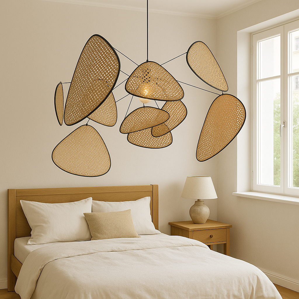 Bria's Rattan Pendelleuchte