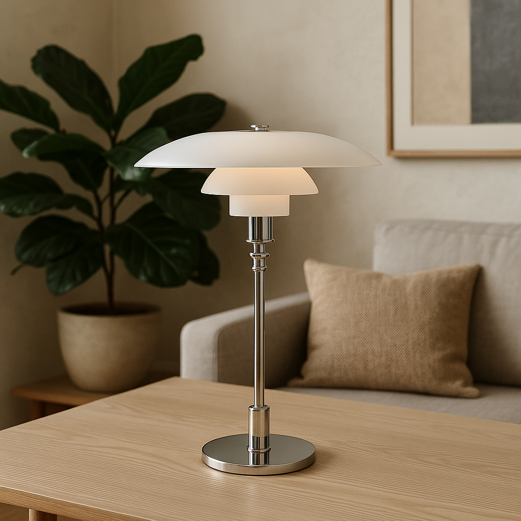 Dänische Designer-Tischlampe