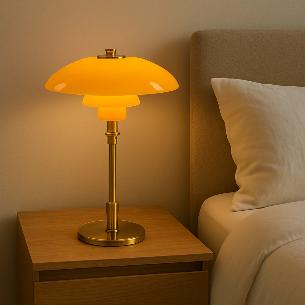 Dänische Designer-Tischlampe