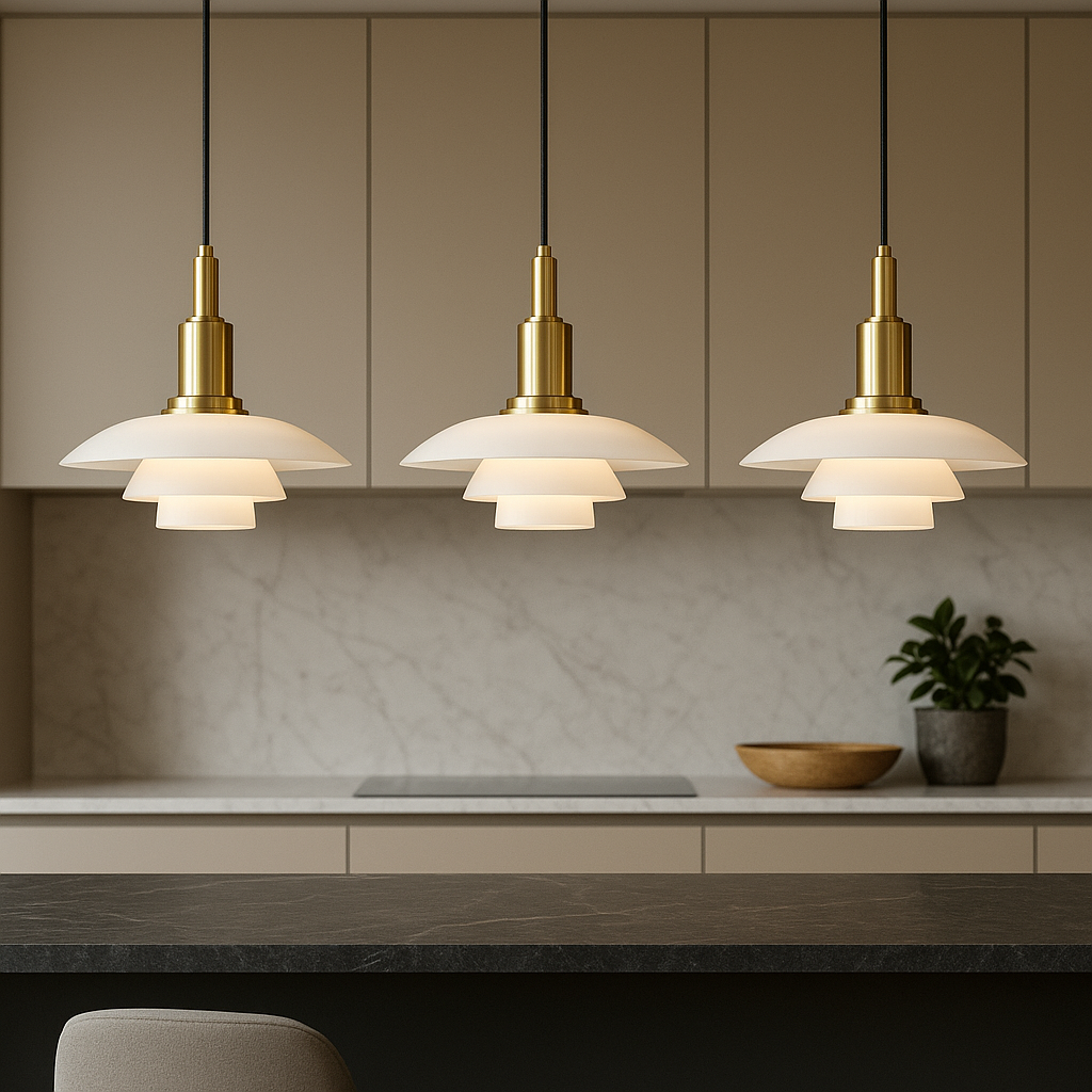 Dänische Designer-Hängeleuchte
