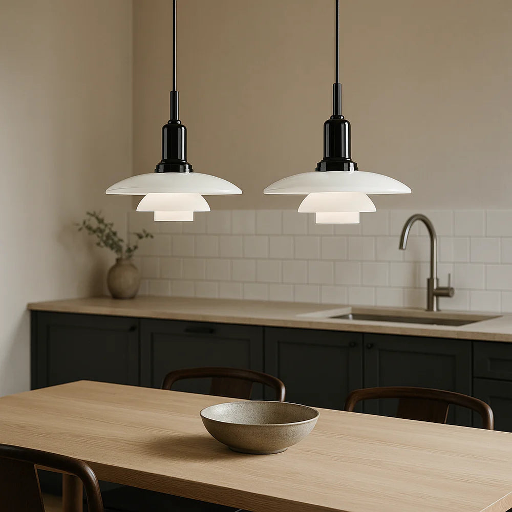2/3 Kopf Dänische Designer Pendelleuchte