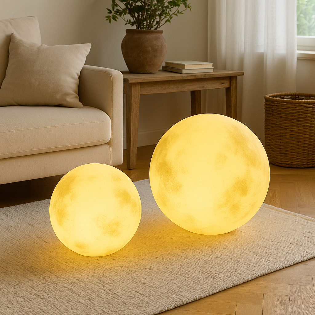 Garten Solarbetriebene Mondlampe