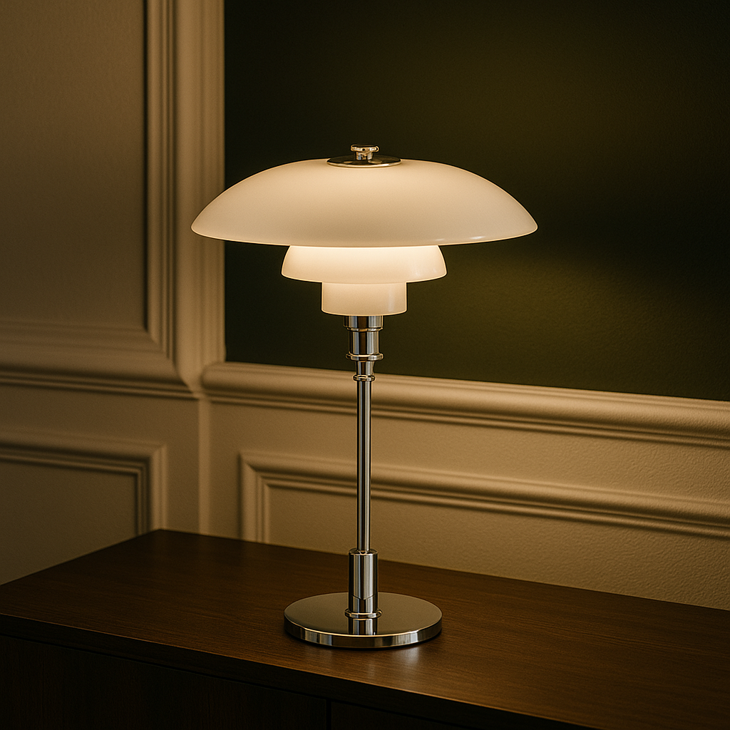 Dänische Designer-Tischlampe