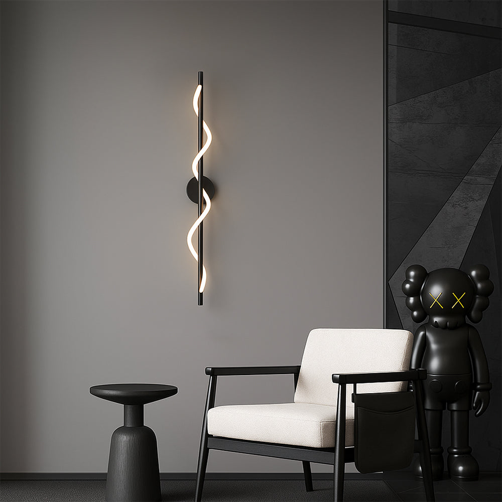 Linear Curve Wandleuchte