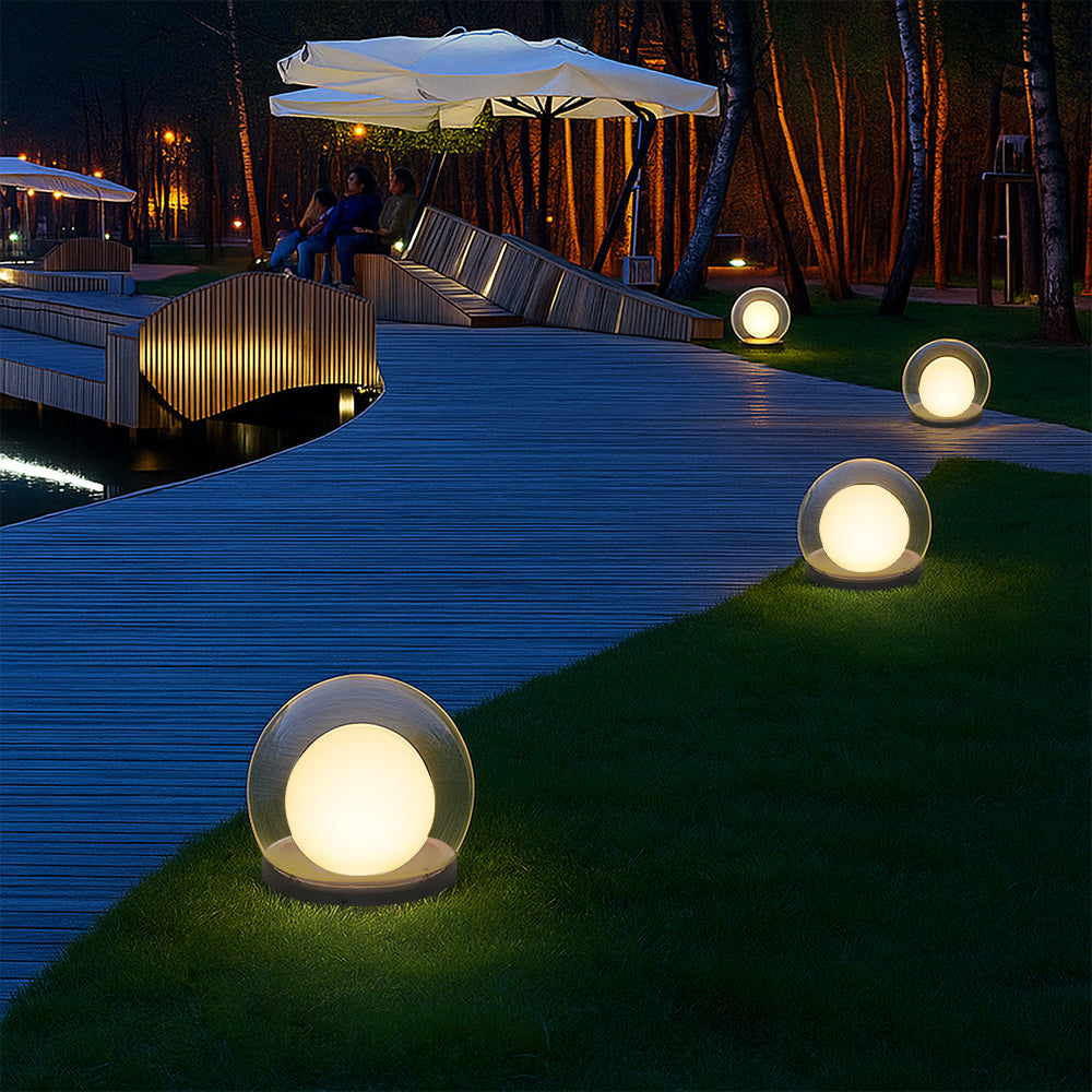 Solar-Säulen-Mondlampe