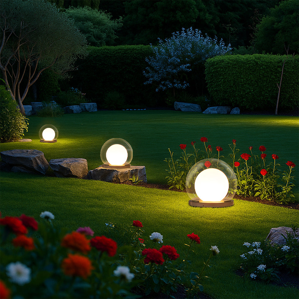 Solar-Säulen-Mondlampe