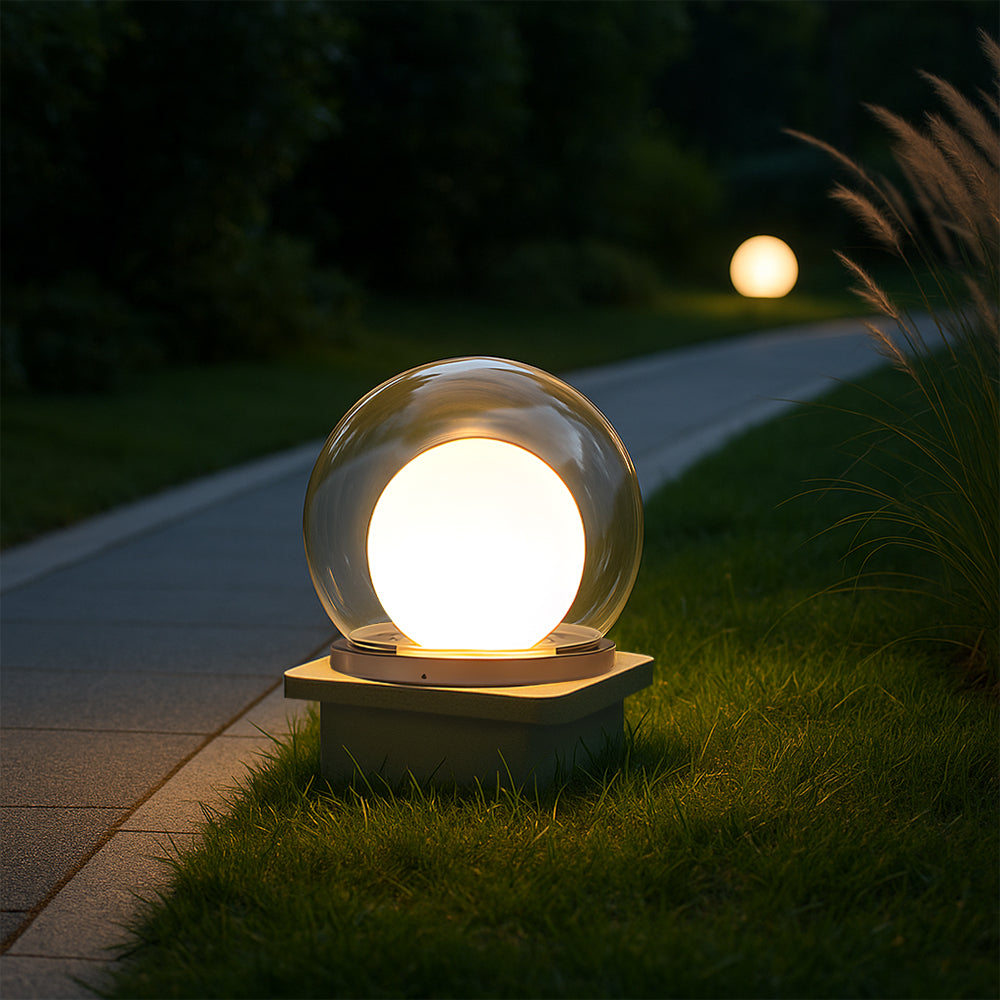 Solar-Säulen-Mondlampe