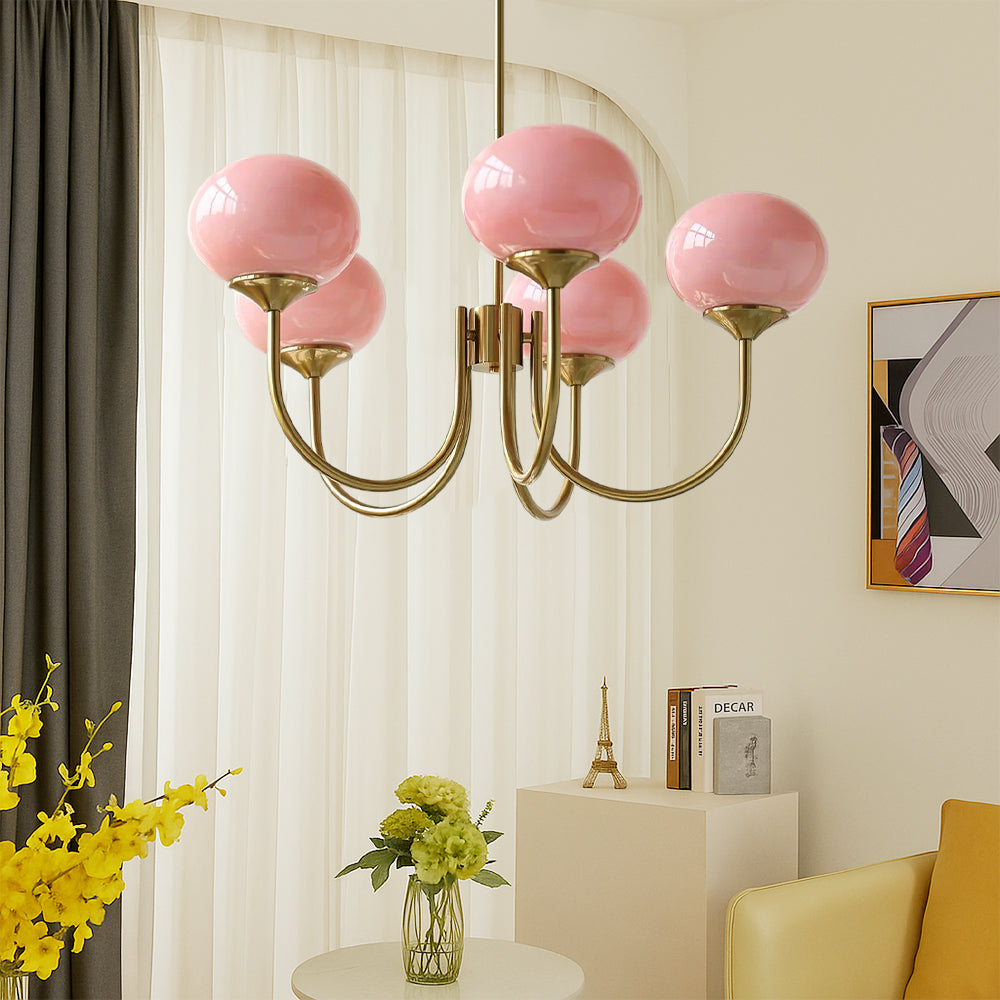 Marshmallow-Kronleuchter
