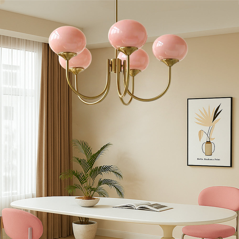 Marshmallow-Kronleuchter