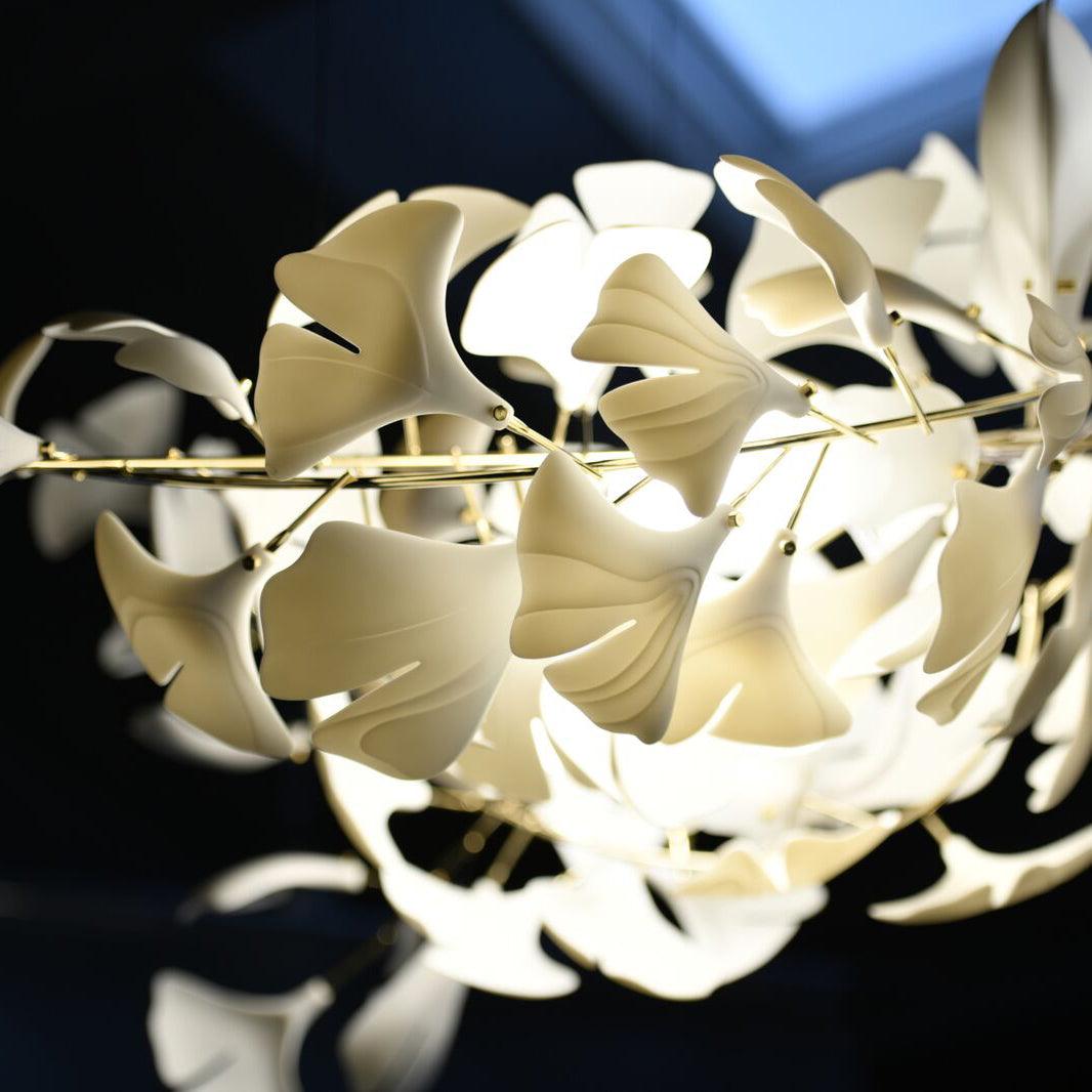 Gingko-Kronleuchter
