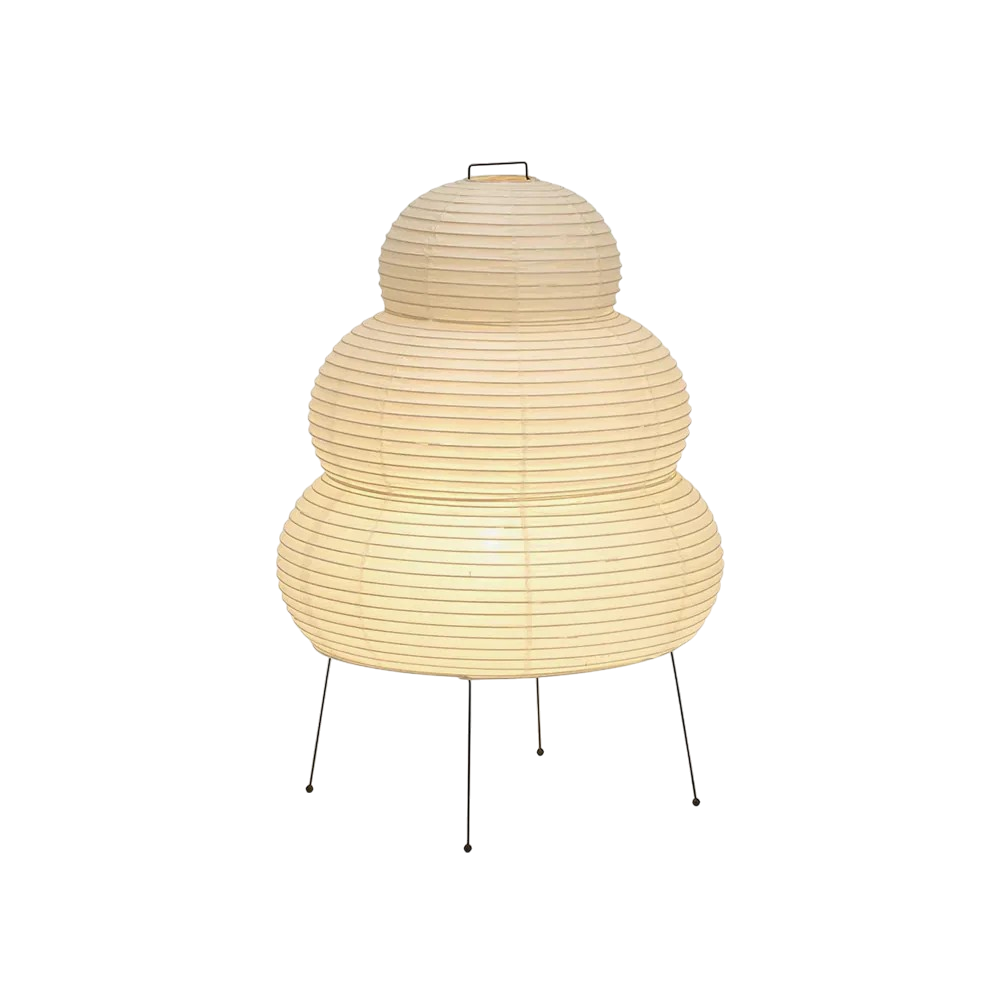 Tischlampe aus Reispapier