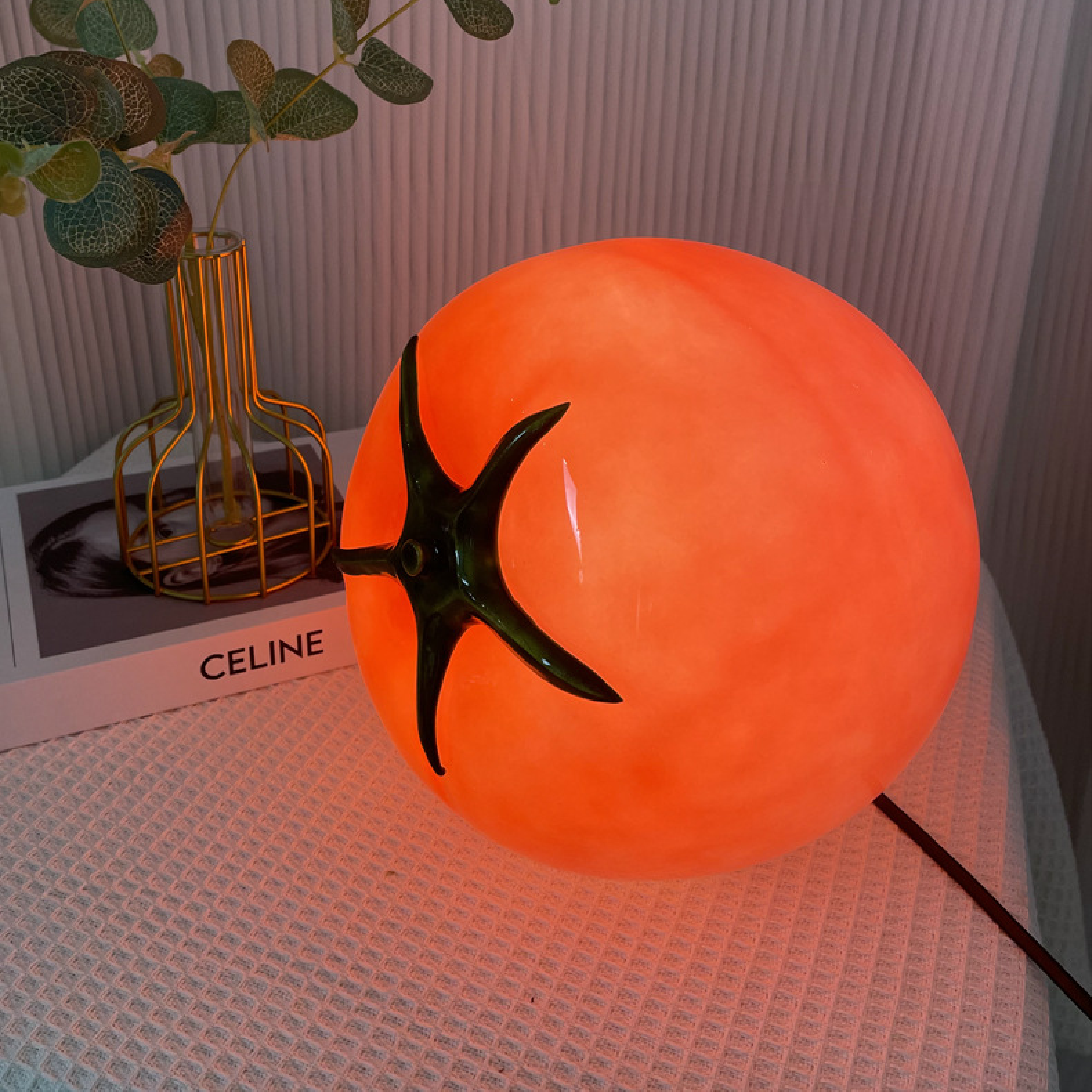 Tischlampe Tomate