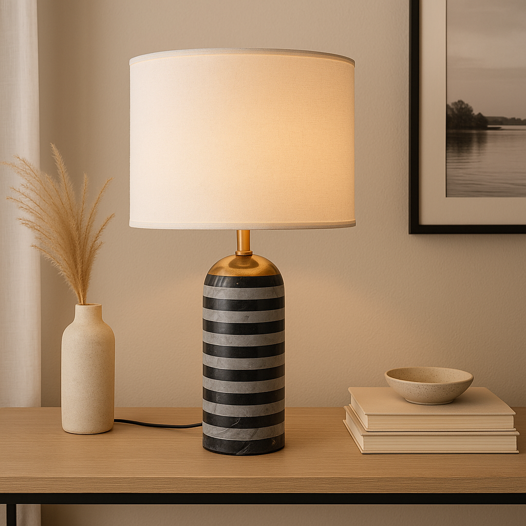 Rexo Marmor Tischlampe