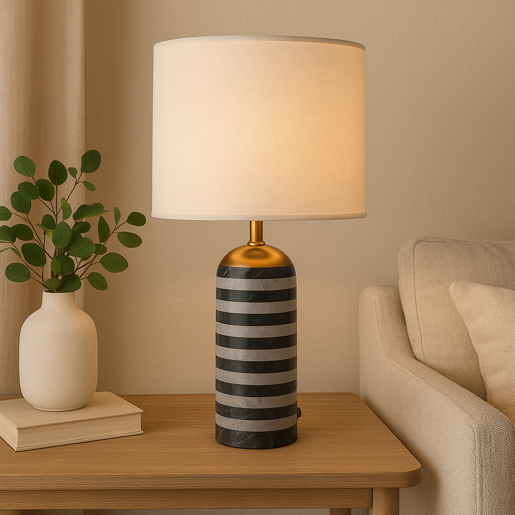 Rexo Marmor Tischlampe
