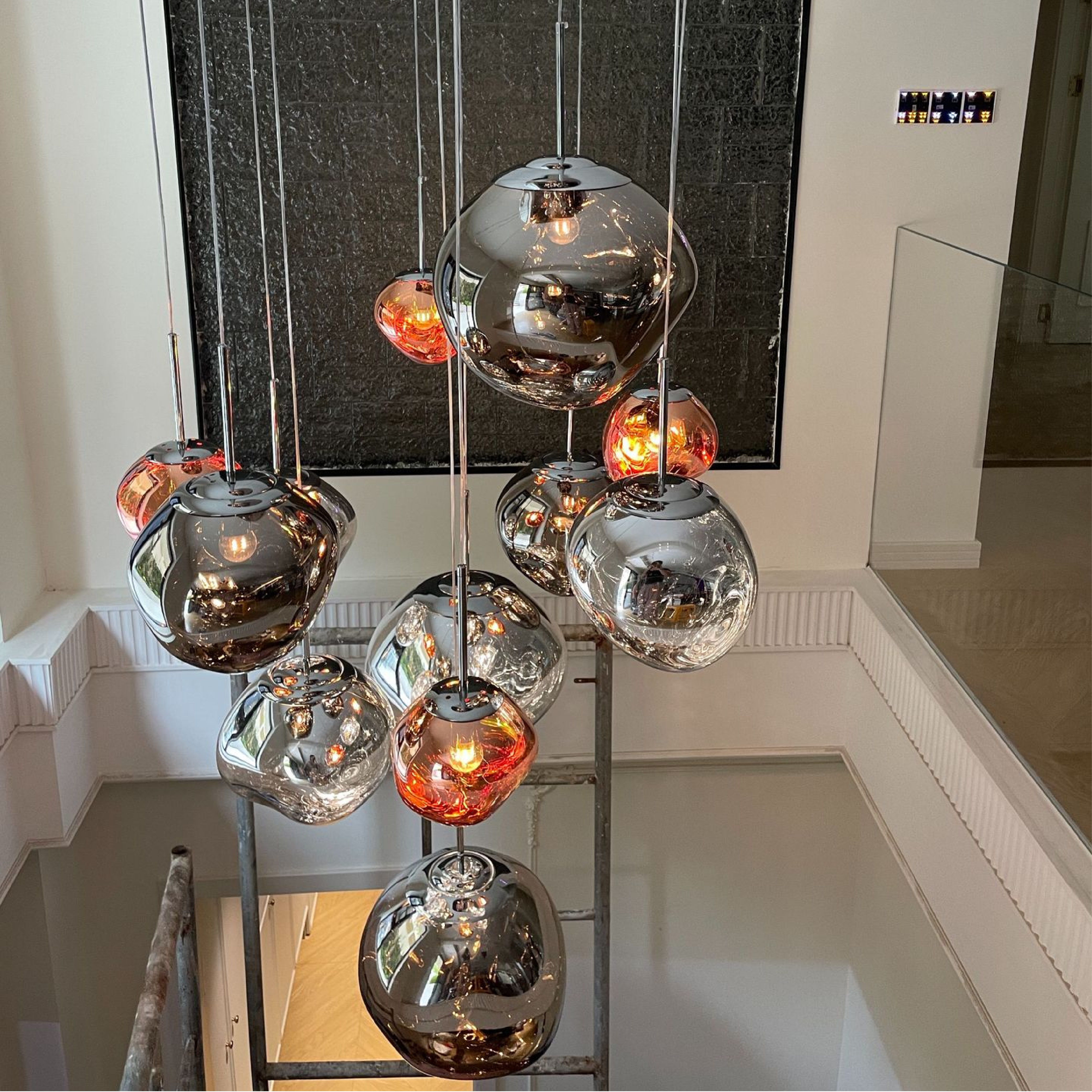 Melt Glass Pendelleuchte