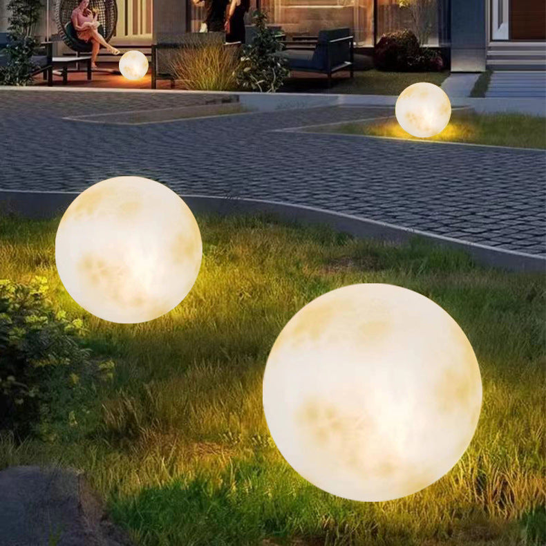Garten Solarbetriebene Mondlampe